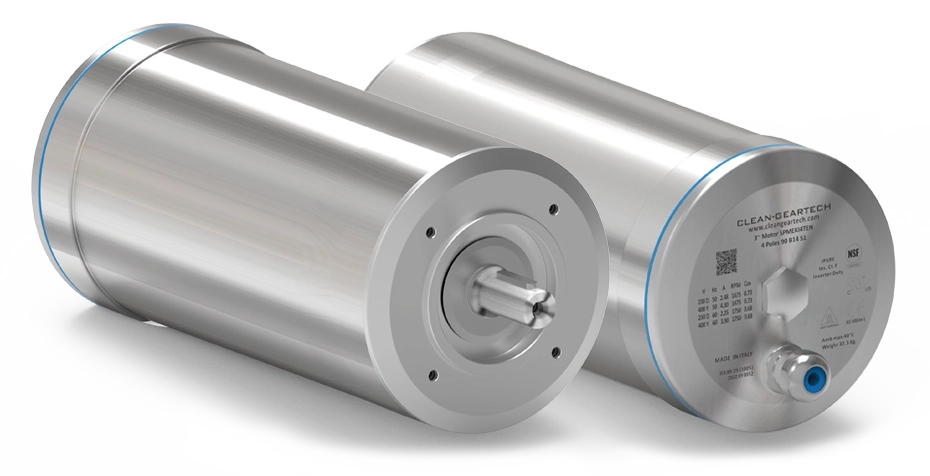 Betech Clean-Geartech SPM Series – Hygienic Stainless Steel Motors