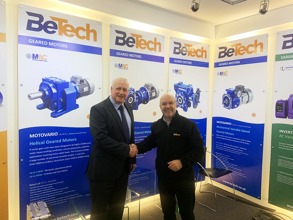 Betech extend partnership with Motovario